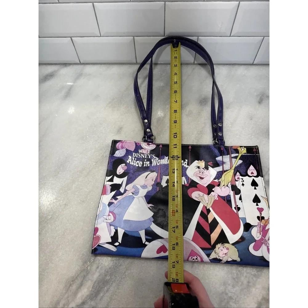 RARE DISNEY ALICE‎ IN WONDERLAND PURSE/SHOULDER BAG VINYL VINTAGE 1990s GW996